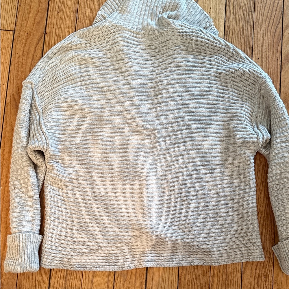 Free People Ribbed Collared Sweater - Picture 3 of 3